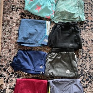 Adidas Gray Athletic Shorts Versatile Comfort